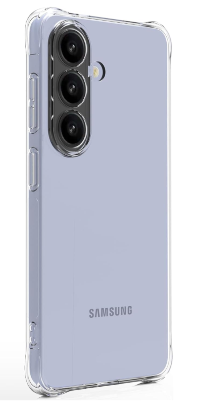 CARCASA PARA SAMSUNG S26 TRANSPARENTE REFORZADA - 1