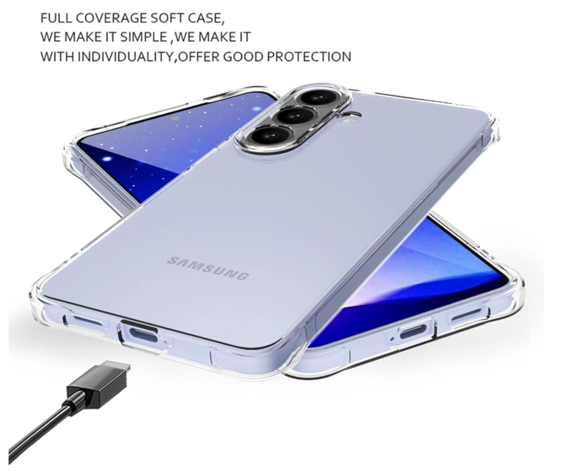 CARCASA PARA SAMSUNG S26 TRANSPARENTE REFORZADA - 5