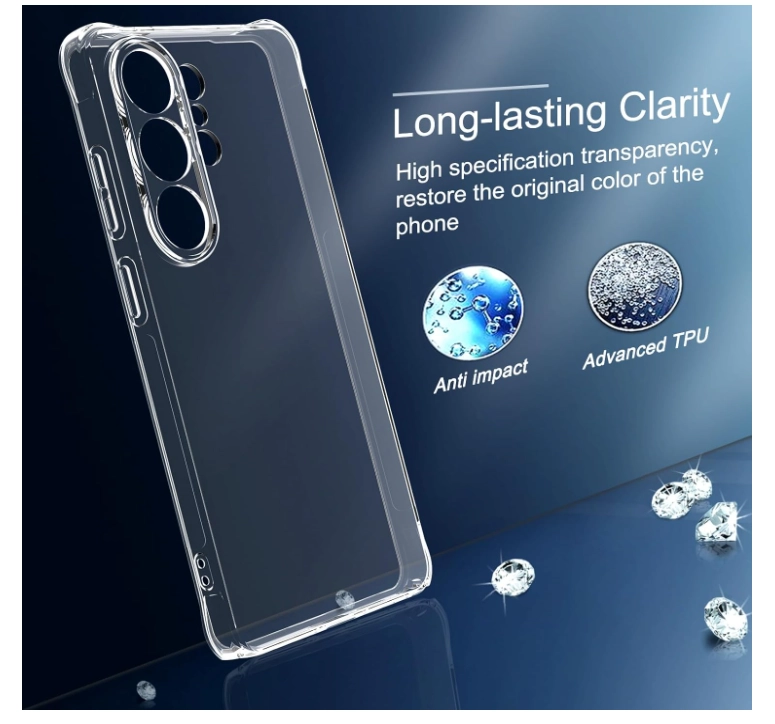 CARCASA PARA SAMSUNG S26 ULTRA TRANSPARENTE REFORZADA - 2