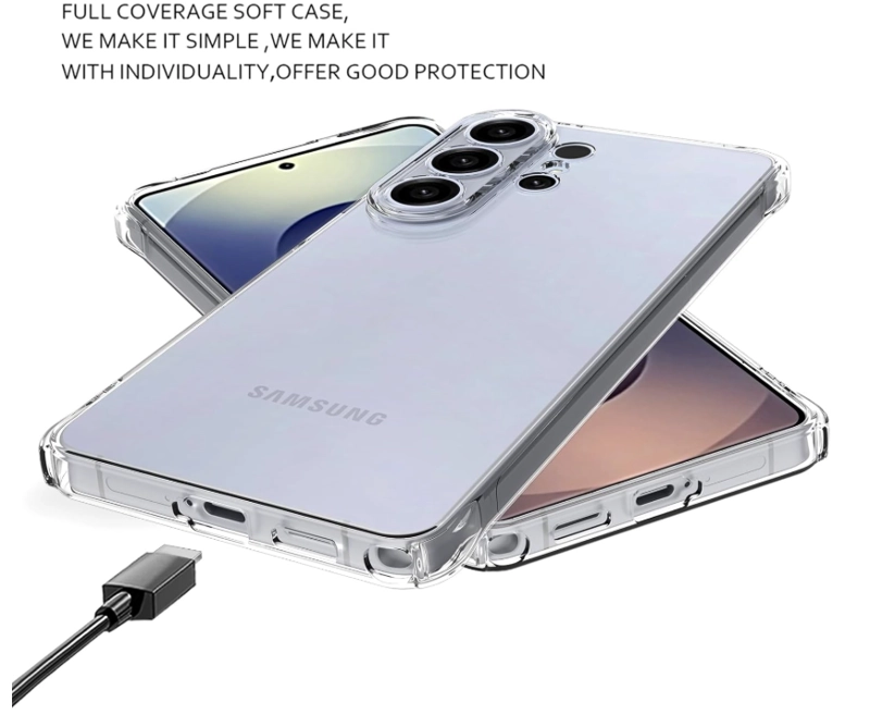 CARCASA PARA SAMSUNG S26 ULTRA TRANSPARENTE REFORZADA - 4