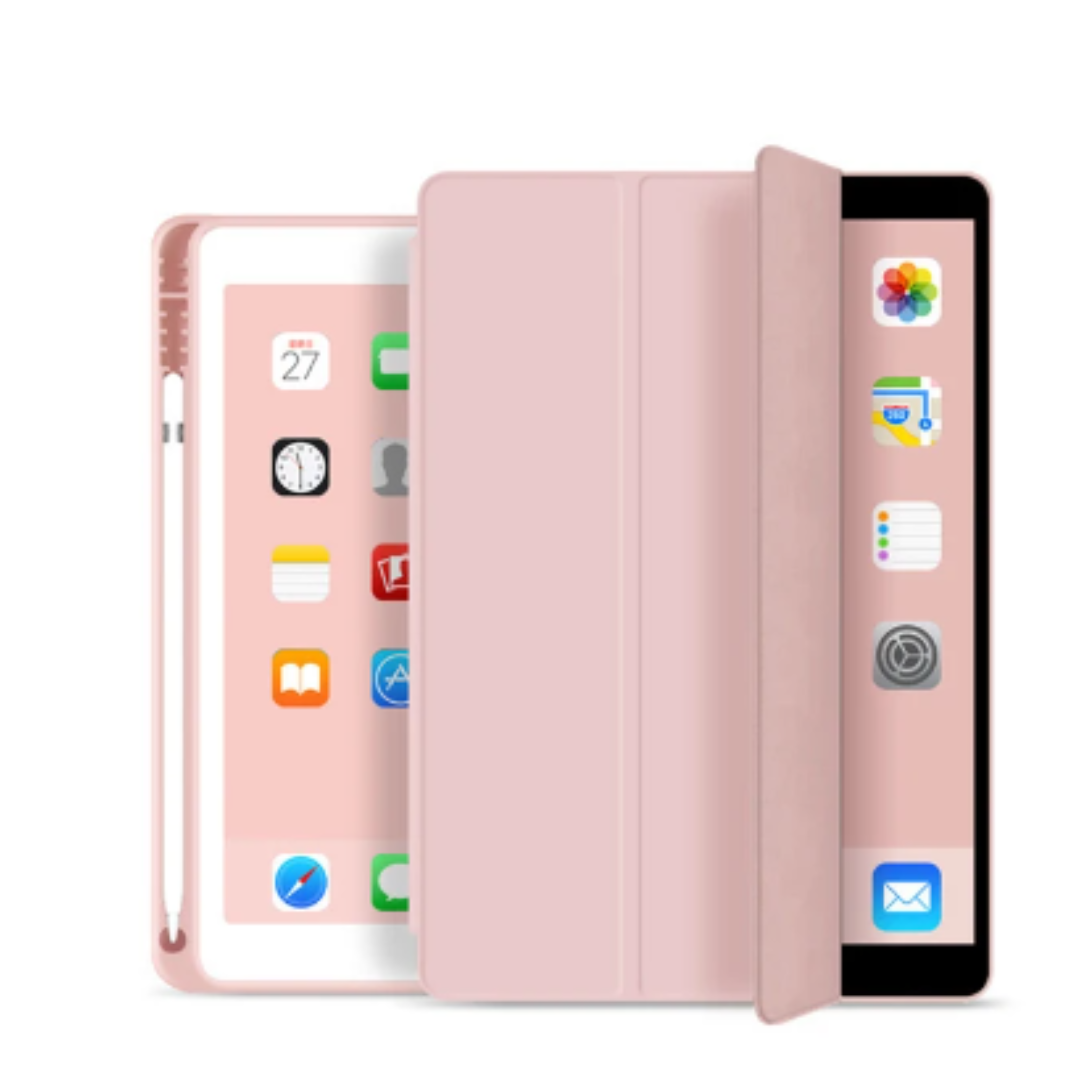 FUNDA CARCASA CON RANURA PARA TABLET XIAOMI REDMI PAD SE 8.7 ROSADO - 1