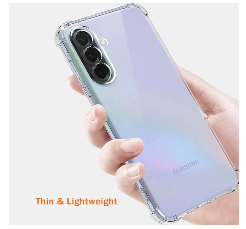 CARCASA PARA SAMSUNG A37 5G TRANSPARENTE REFORZADA - 2