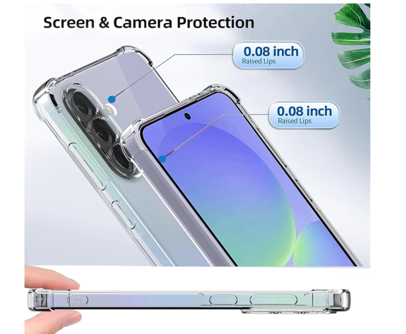 CARCASA PARA SAMSUNG A37 5G TRANSPARENTE REFORZADA - 3