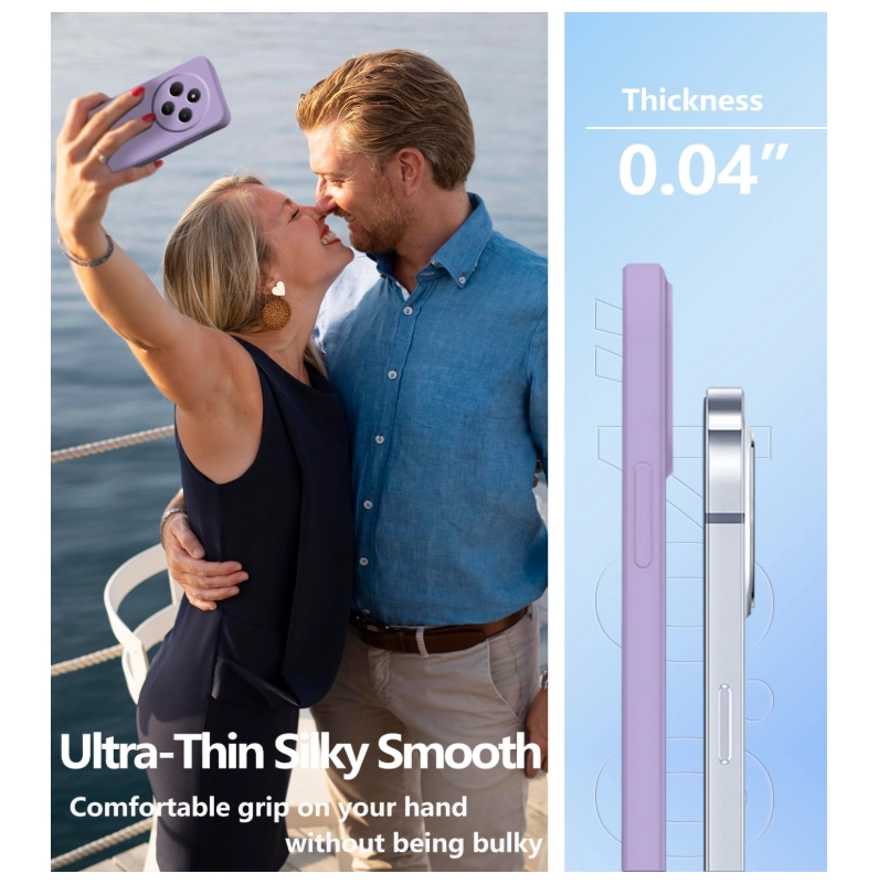 CARCASA FUNDA PARA XIAOMI REDMI NOTE 15 PRO+ 5G SILICONA VIOLETA - 3