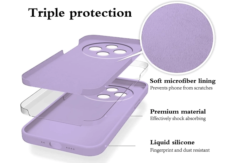 CARCASA FUNDA PARA XIAOMI REDMI NOTE 15 PRO+ 5G SILICONA VIOLETA - 4