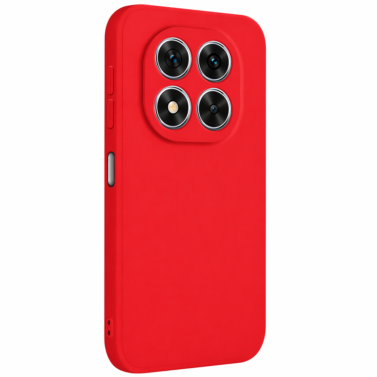 CARCASA FUNDA PARA XIAOMI REDMI NOTE 15 PRO+ 5G SILICONA ROJO - 1