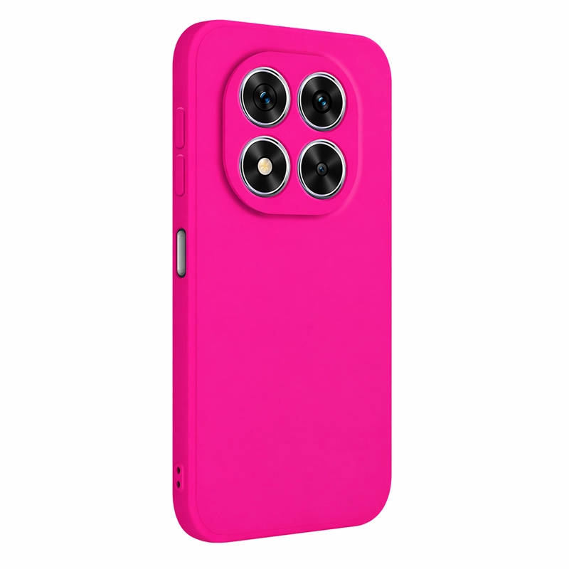CARCASA FUNDA PARA XIAOMI REDMI NOTE 15 PRO+ 5G SILICONA FUCSIA - 2