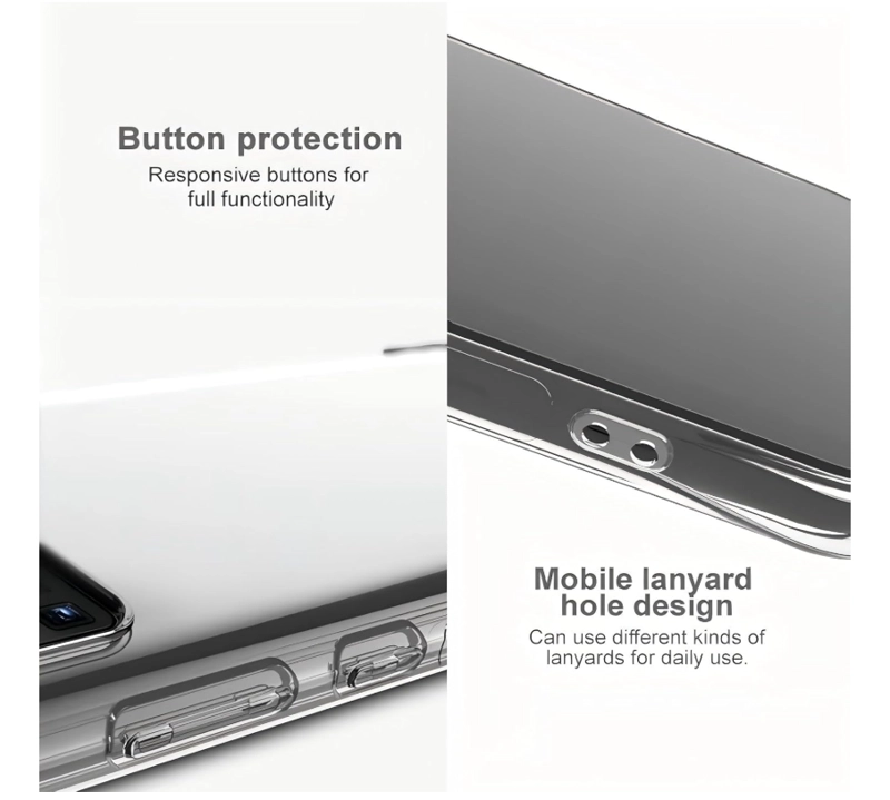 CARCASA PARA XIAOMI NOTE 15 PRO+ 5G TRANSPARENTE REFORZADA - 7