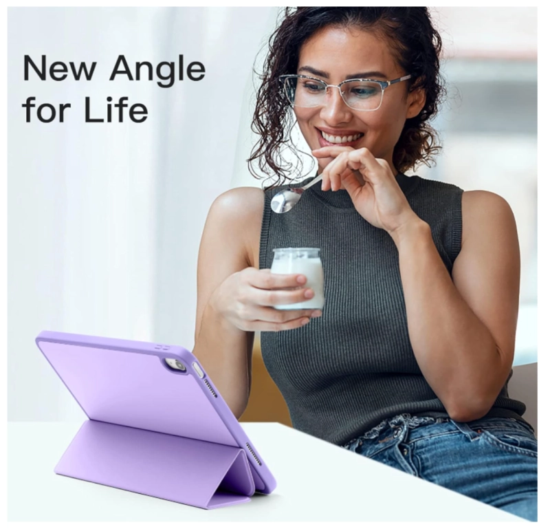 CARCASA SMART COVER RANURA PARA TABLET REDMI PAD 2 11 LILA - 5