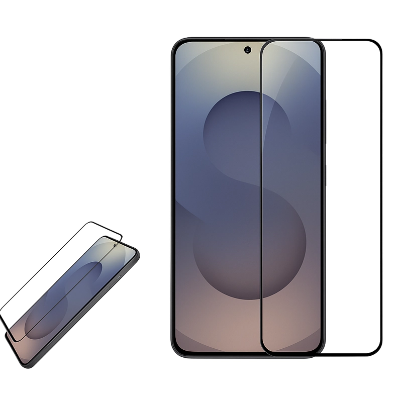 MICA LAMINA VIDRIO TEMPLADO COMPLETA PARA SAMSUNG S25 FE - 1