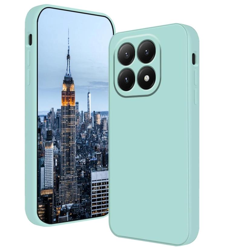 CARCASA FUNDA PARA XIAOMI 17T 5G SILICONA TURQUESA - 1