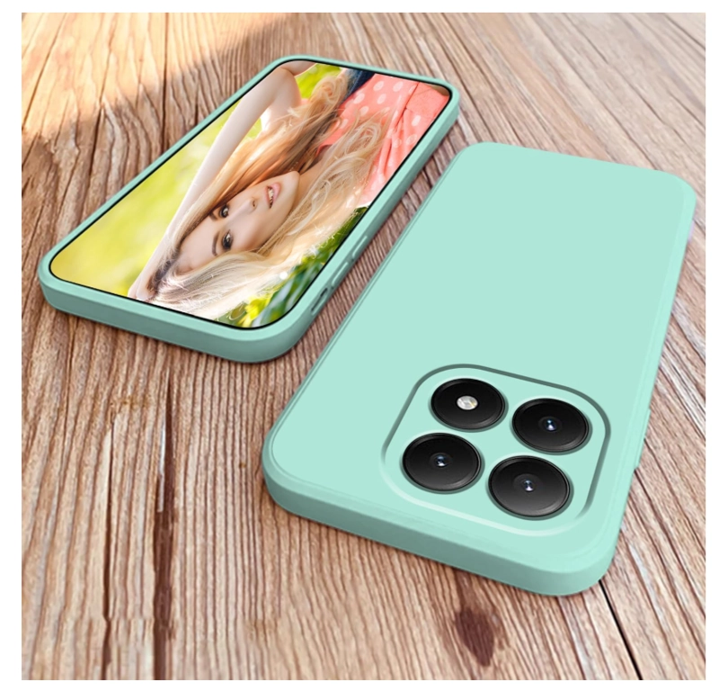 CARCASA FUNDA PARA XIAOMI 17T 5G SILICONA TURQUESA - 5