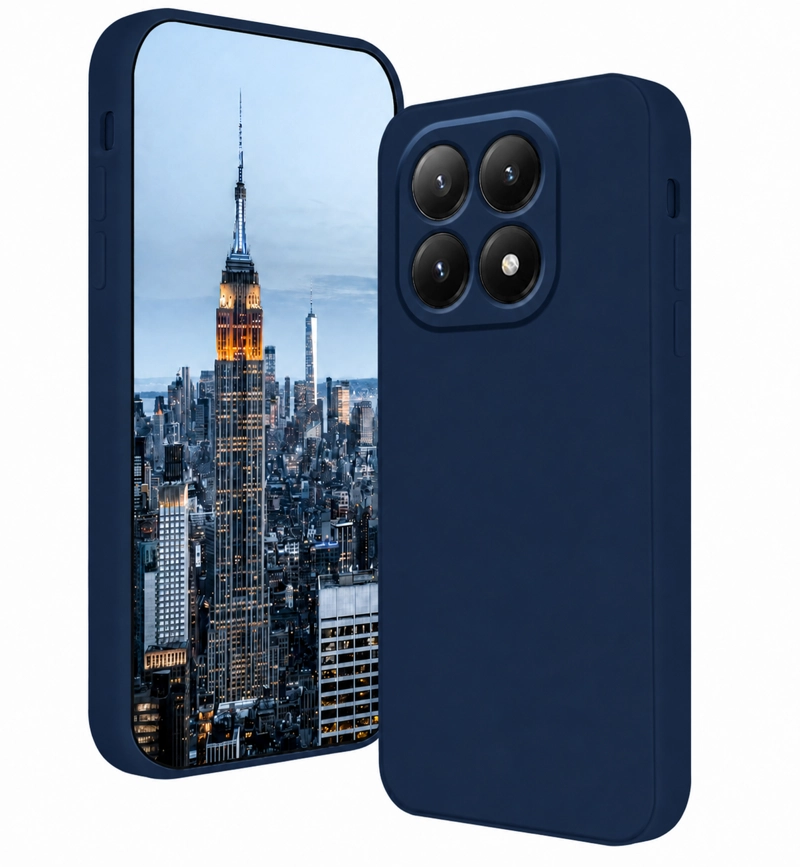 CARCASA FUNDA PARA XIAOMI 17T 5G SILICONA AZUL - 1
