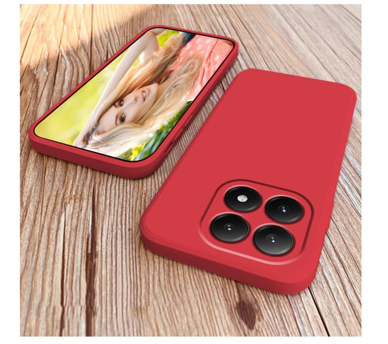 CARCASA FUNDA PARA XIAOMI 17T 5G SILICONA ROJO - 6