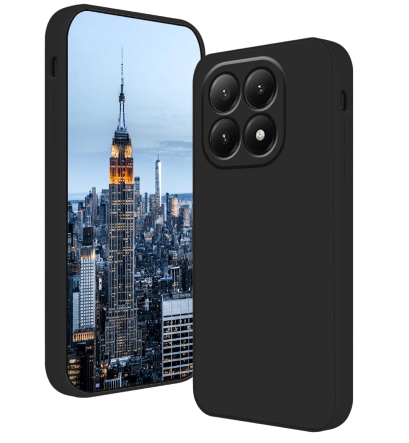 CARCASA FUNDA PARA XIAOMI 15T PRO 5G SILICONA NEGRO - 1