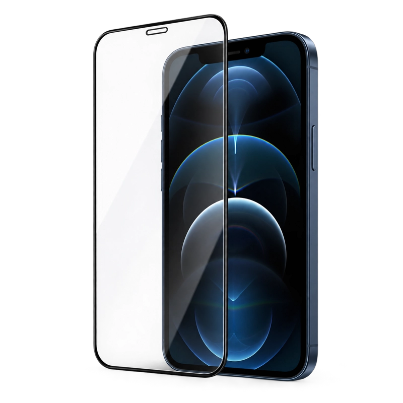 MICA LAMINA VIDRIO TEMPLADO COMPLETA PARA IPHONE 18 PRO MAX - 3