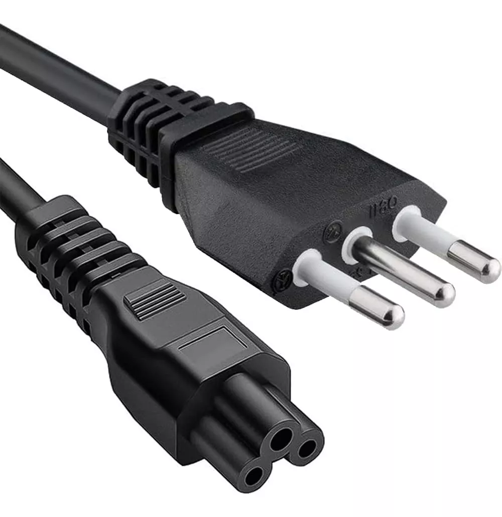 CABLE PODER TREBOL (1.2MTS) RESISTENTE PARA NOTEBOOK GAMER - 3