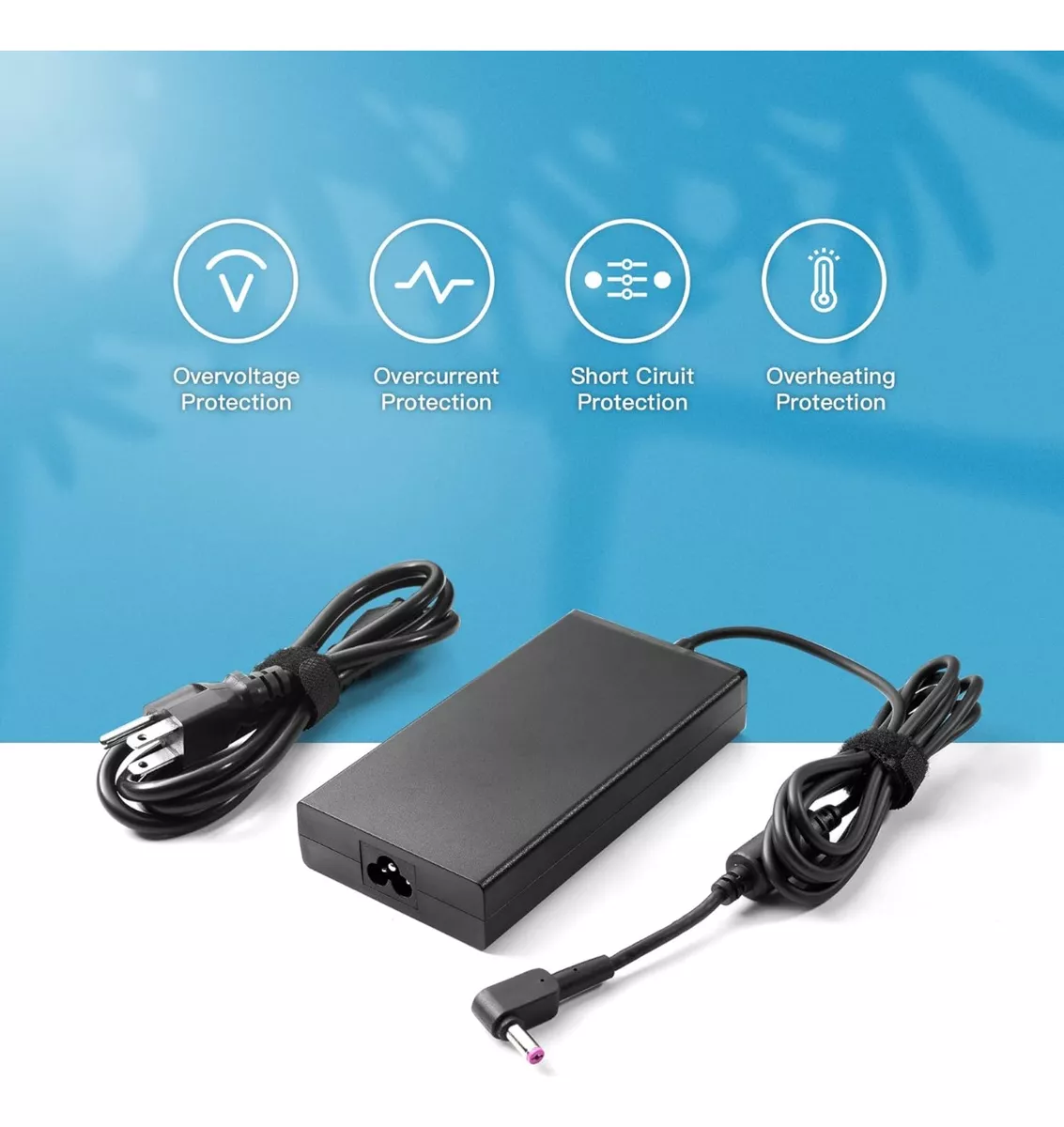 CARGADOR PARA NOTEBOOK ACER NITRO 5 19V 7.1A (135W) NUEVO - 5