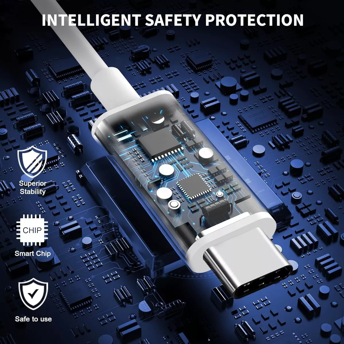CARGADOR PARA MACBOOK AIR PRO M1 2021 61W TIPO USB- C - 3