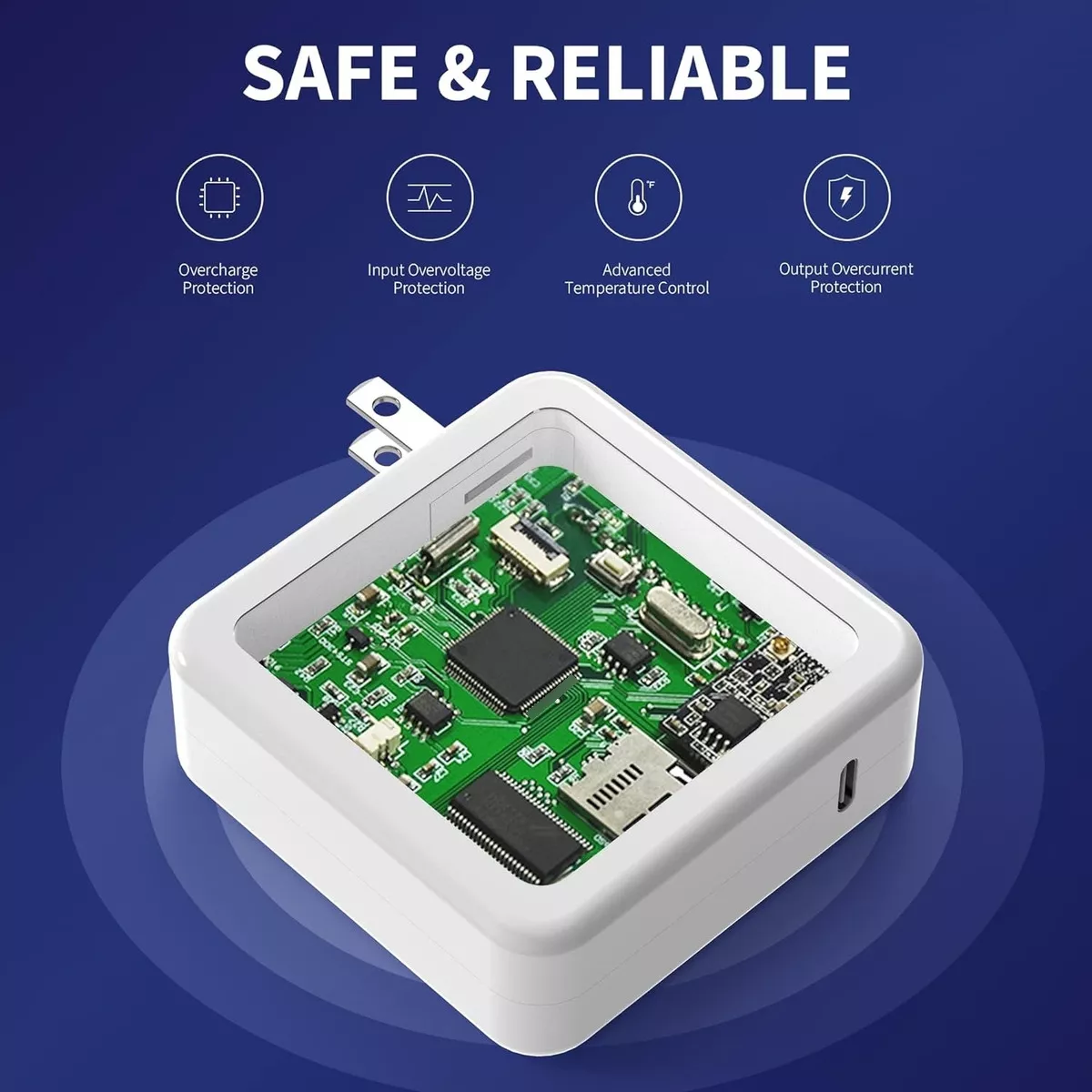 CARGADOR PARA MACBOOK AIR PRO M1 2021 61W TIPO USB- C - 5