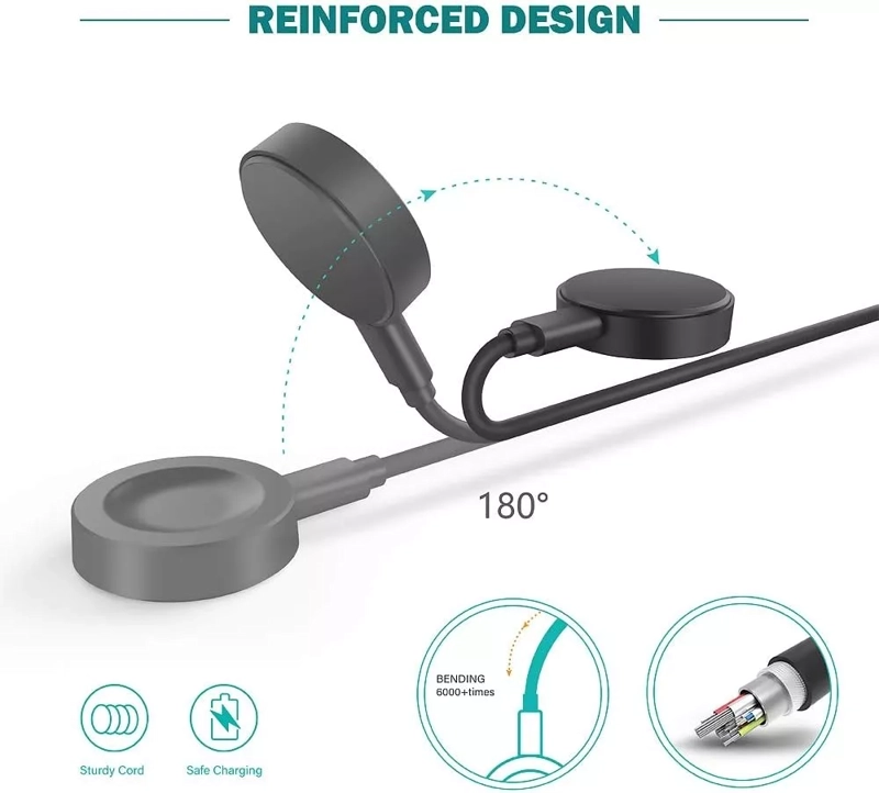 CARGADOR MAGNÉTICO PARA RELOJ HUAWEI GT3 GT2 PRO WATCH 3 - 5
