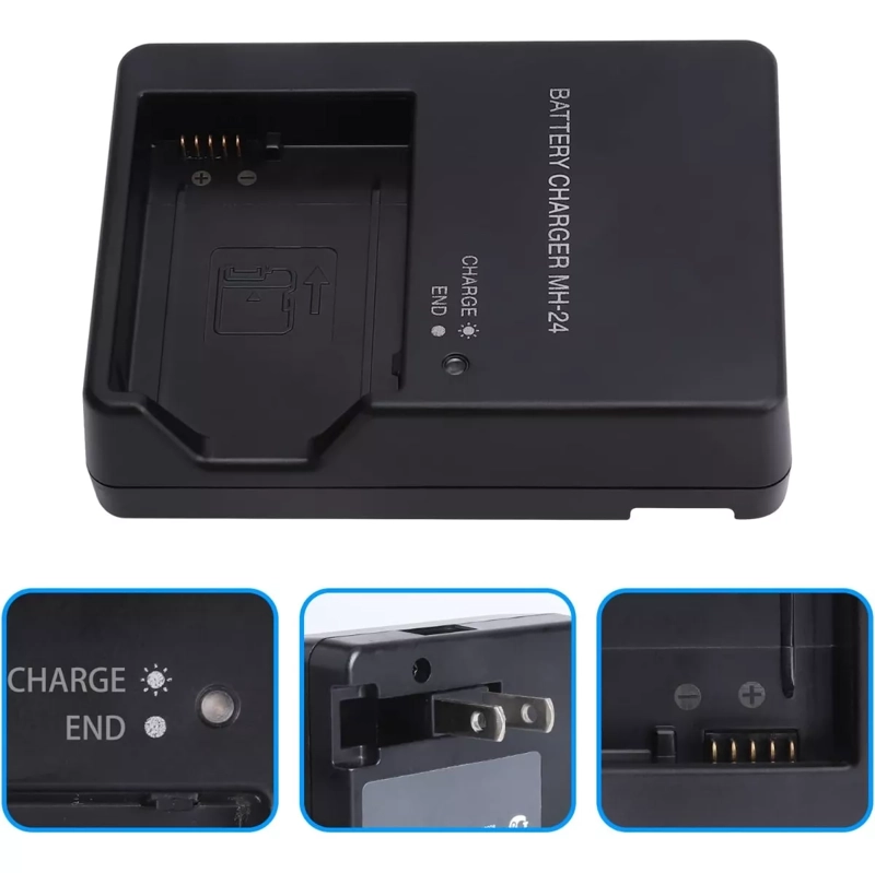 CARGADOR PARA NIKON D3100 D3200 D3300 D5100 D5200 D5300 P710 - 5