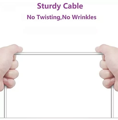 CABLE CARGA USB 2 MTS TURBO 5A PARA HUAWEI P30 MATE 20 PRO - 4