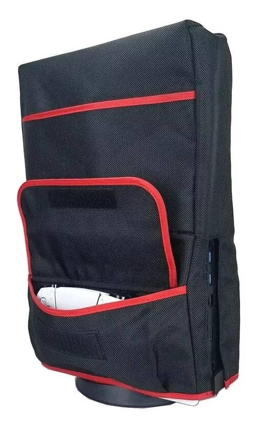 FUNDA CONSOLA PS5 CUBIERTA ANTIPOLVO SUAVE COMPARTIMIENTOS - 5