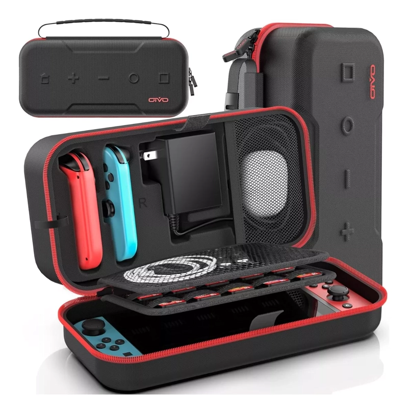 FUNDA DE TRANSPORTE VIAJE ANTIGOLPES PARA SWITCH & OLED - 1