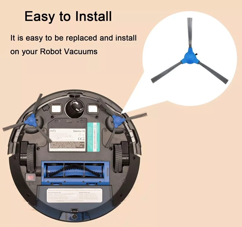 KIT 4 CEPILLO REPUESTO EUFY ROBOVAC 11S 30 30C 15C 12 25C 35 - 2