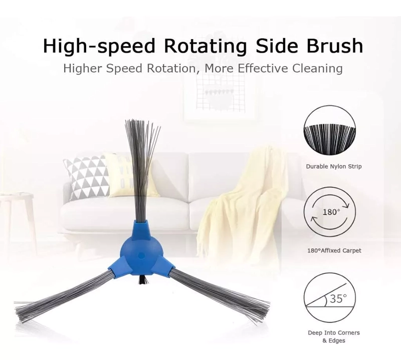KIT 4 CEPILLO REPUESTO EUFY ROBOVAC 11S 30 30C 15C 12 25C 35 - 3