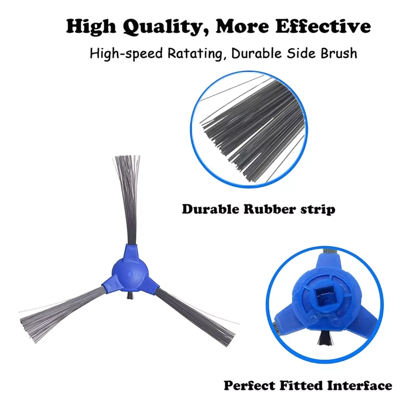 KIT 4 CEPILLO REPUESTO EUFY ROBOVAC 11S 30 30C 15C 12 25C 35 - 4