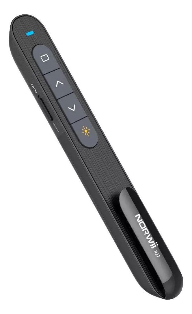 PRESENTADOR DIAPOSITIVAS NORWII N27C PUNTERO LASER PPT 100MT - 1