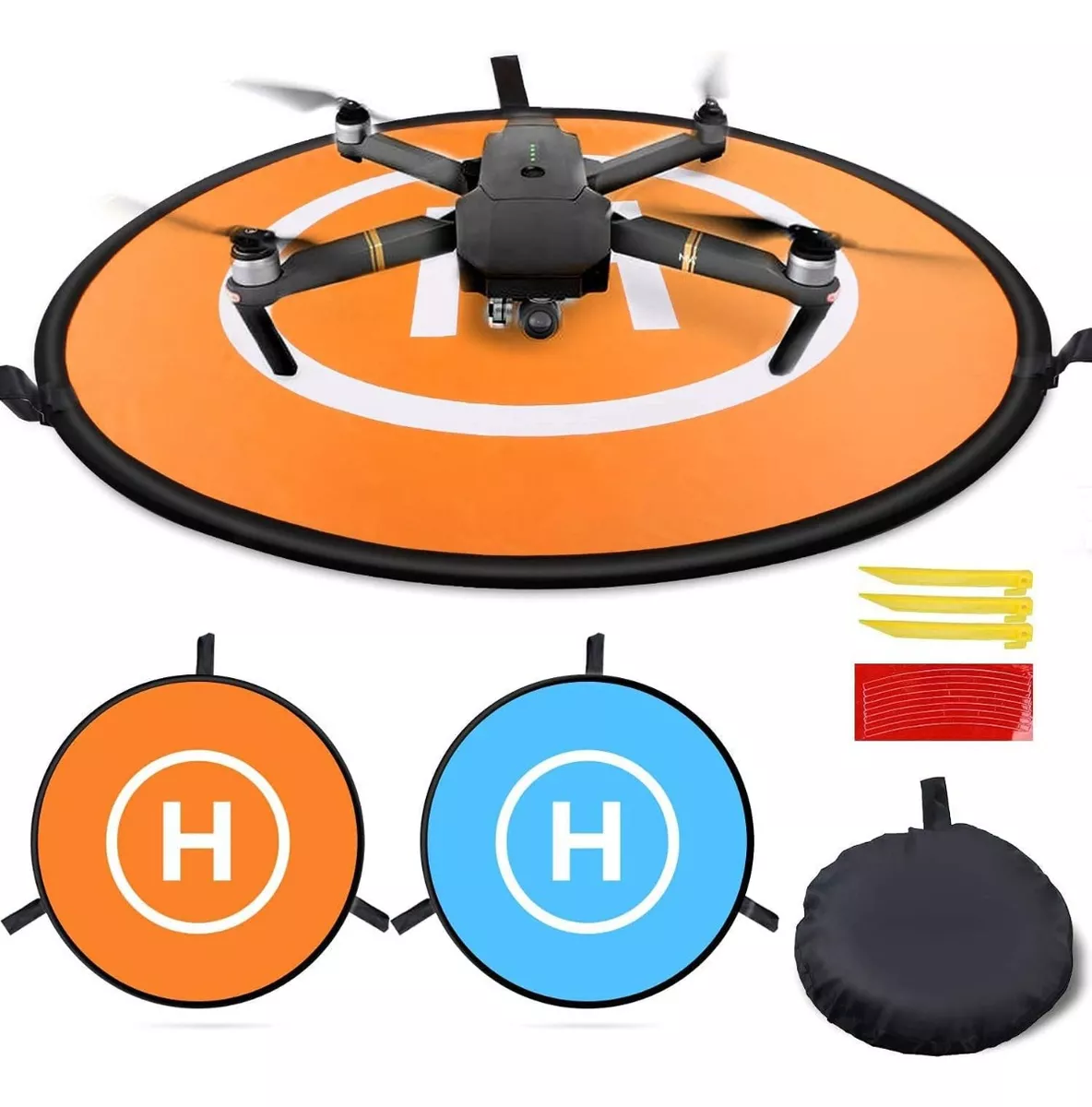 LANDING PAD HELIPUERTO, PISTA DE ATERRIZAJE 75 CM PARA DRONE