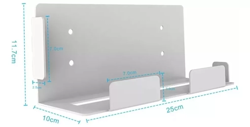SOPORTE BASE DE PARED PS5 DE ALUMINIO FIRME CON HERRAMIENTAS - 4