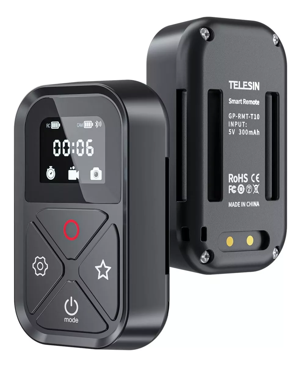 CONTROL REMOTO SMART WIFI TELESIN PARA GOPRO 12 11 10 9 MAX - 1