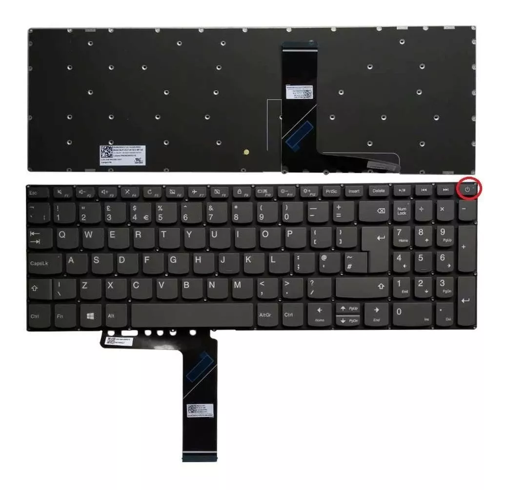 TECLADO ESPAÑOL LENOVO IDEAPAD 330-15 IKB ISK AST - M. TEC - 1