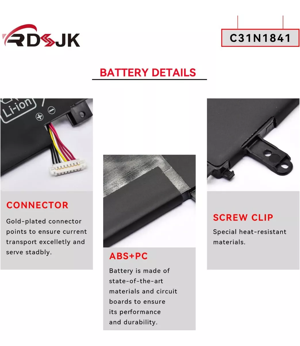 BATERIA (C31N1841) PARA ASUS ZENBOOK UX334 UX434 UX433 UX434 - 4
