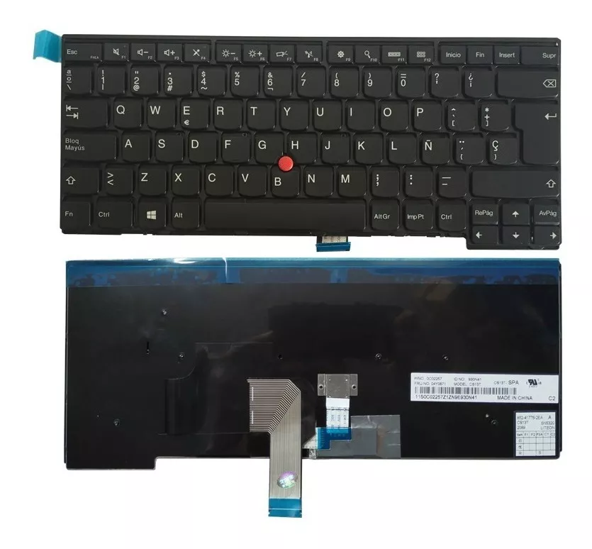 TECLADO ESPAÑOL LENOVO THINKPAD L440 L450 L460 L470 T450 - 1