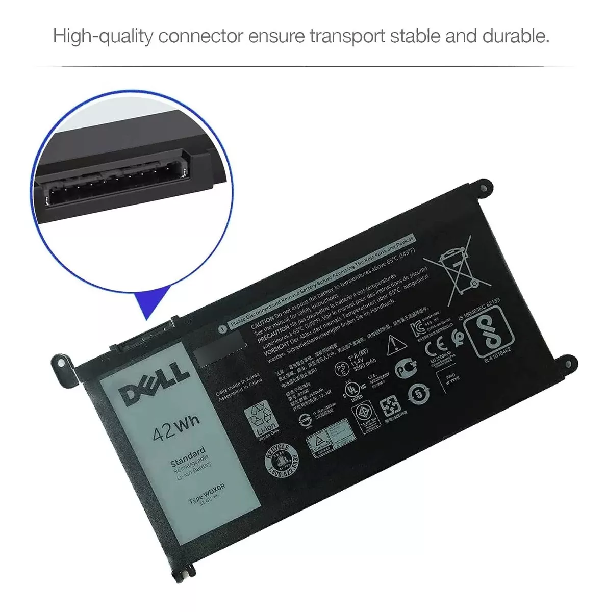BATERÍA ORIGINAL (WDX0R) PARA DELL INSPIRON 3493 | MUNDO TEC - 2