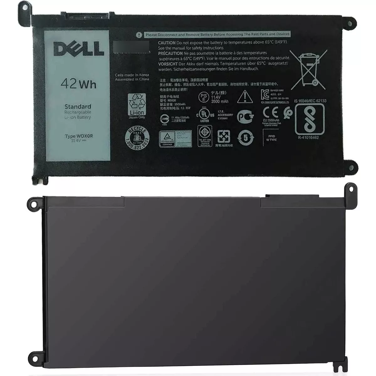BATERÍA ORIGINAL (WDX0R) PARA DELL INSPIRON 3493 | MUNDO TEC - 3