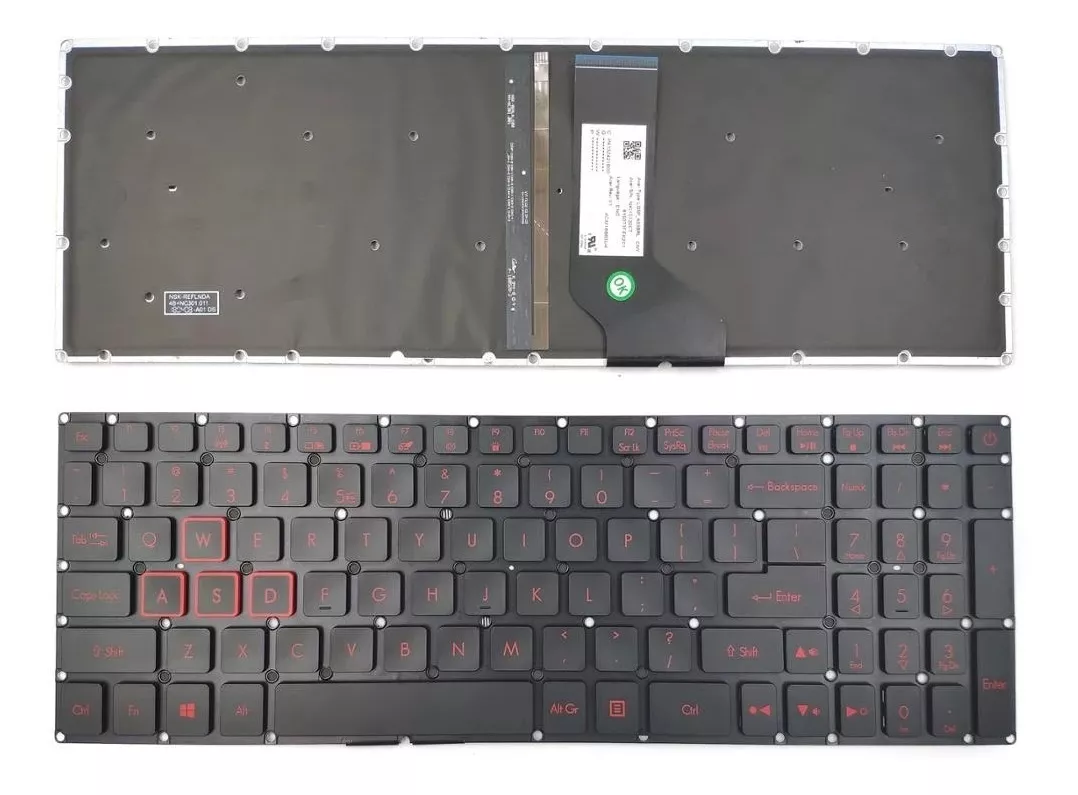TECLADO ACER NITRO 5 AN515-51 AN515-52 AN515-53 N17C1 | M. T - 1