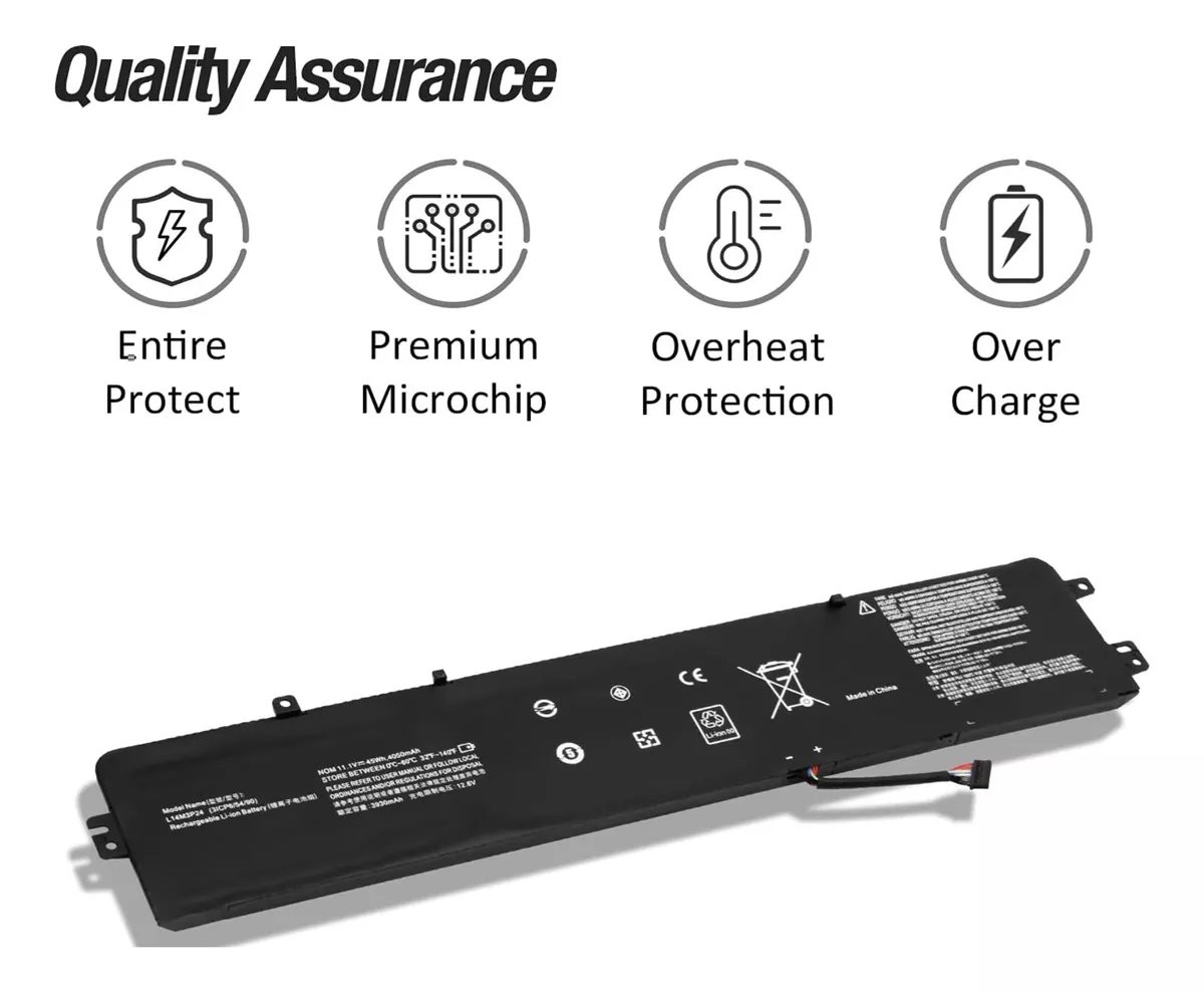 BATERIA (L14M3P24) PARA LENOVO LEGION Y520-15IKBN SERIES - 5