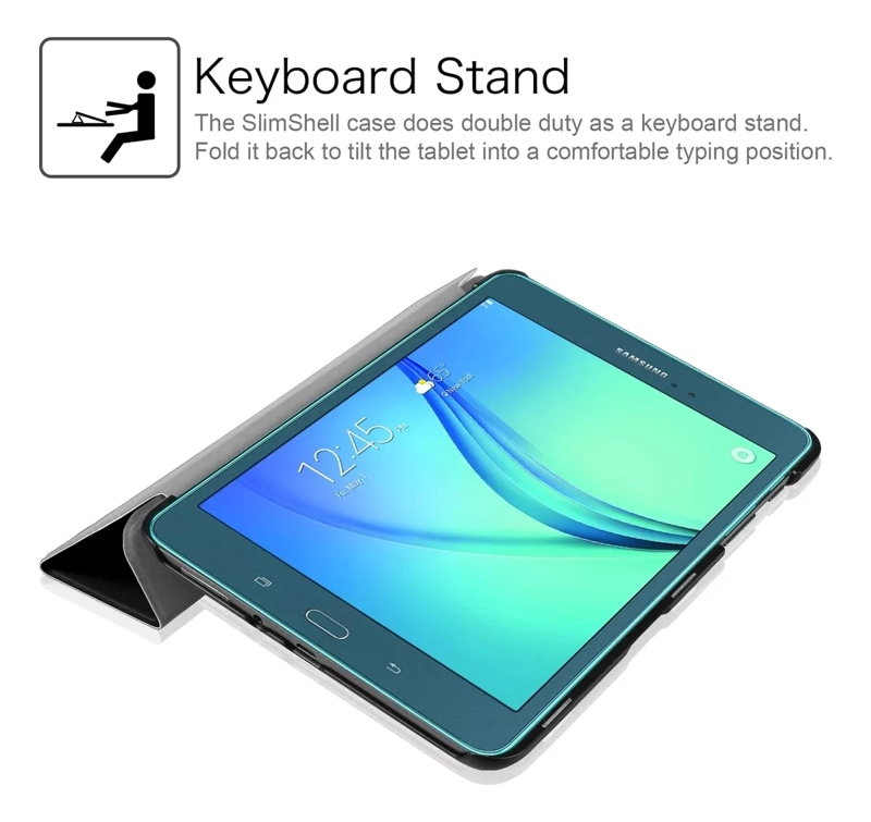CARCASA SMART COVER + LAMINA SAMSUNG TAB A 8´ P350/T350 - 4