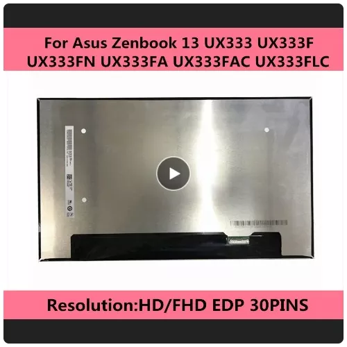 PANTALLA PARA NOTEBOOK ASUS ZENBOOK 13 UX333 SERIES NUEVA - 3