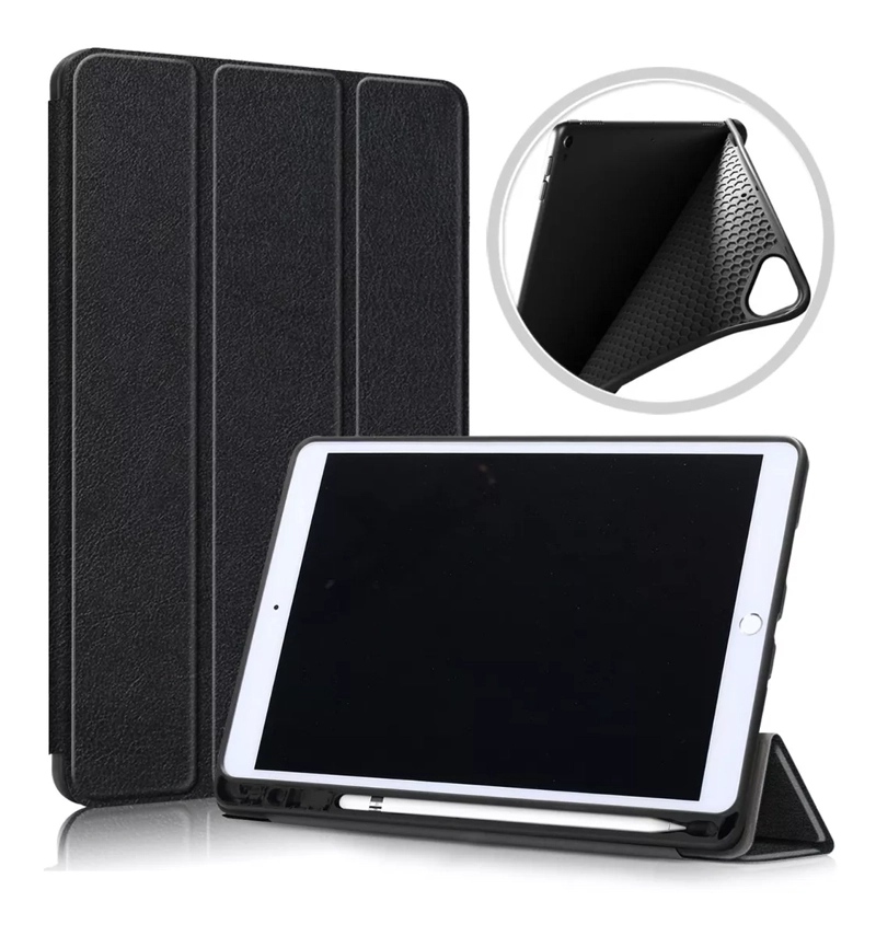 SMART COVER + ESPACIO LAPIZ + LAM PARA IPAD 10.2 9NA GEN - 1