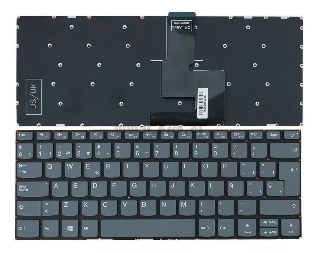 TECLADO LENOVO IDEAPAD V14-IIL V14-IKB V14-IWL POWER ESPAÑOL - 1