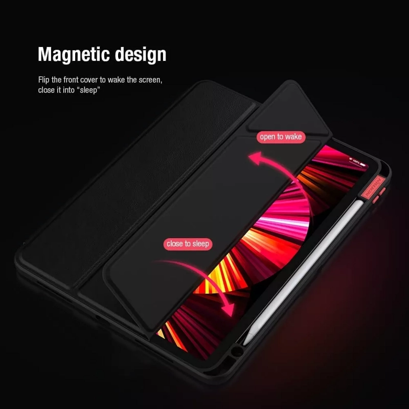 FUNDA NILLKIN SLIM CUERO ELEGANTE PARA IPAD AIR 5 GEN.(2022) - 4