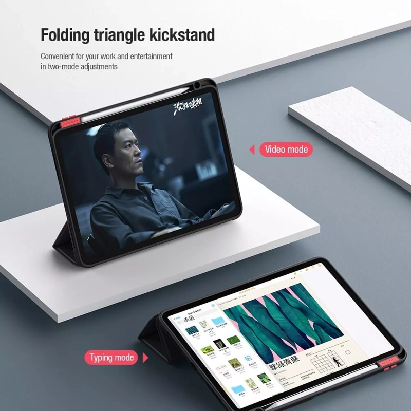 FUNDA NILLKIN SLIM CUERO ELEGANTE PARA IPAD AIR 5 GEN.(2022) - 5