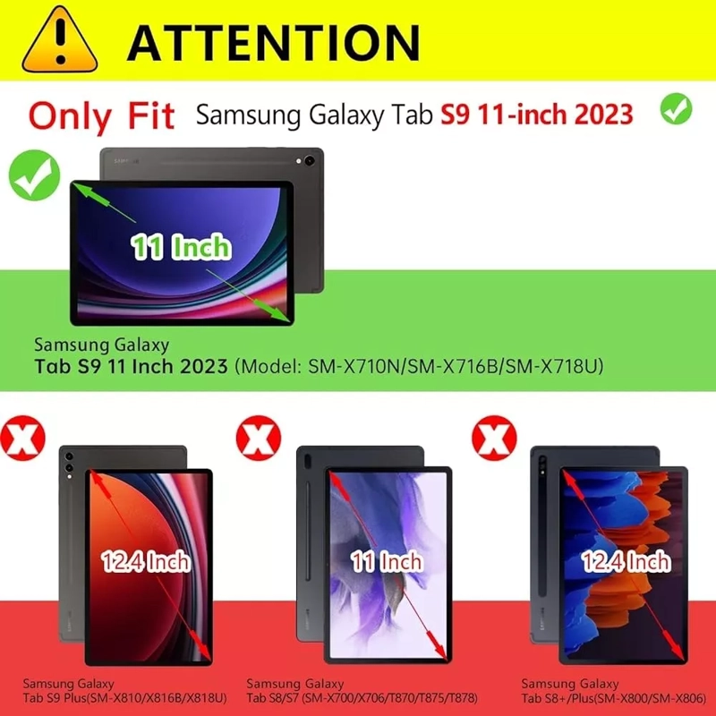 CARCASA SMART + LAMINA VIDRIO GALAXY TAB S9 11´ SM-X710 - 3